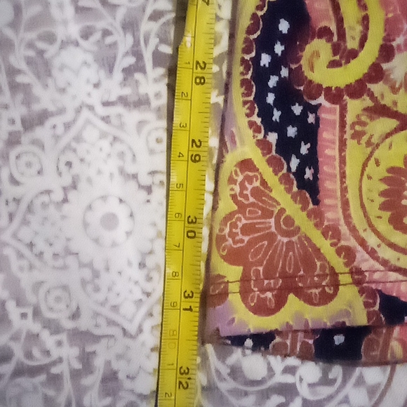 - "Love Fire" boho print  flare pants - Picture 15 of 15